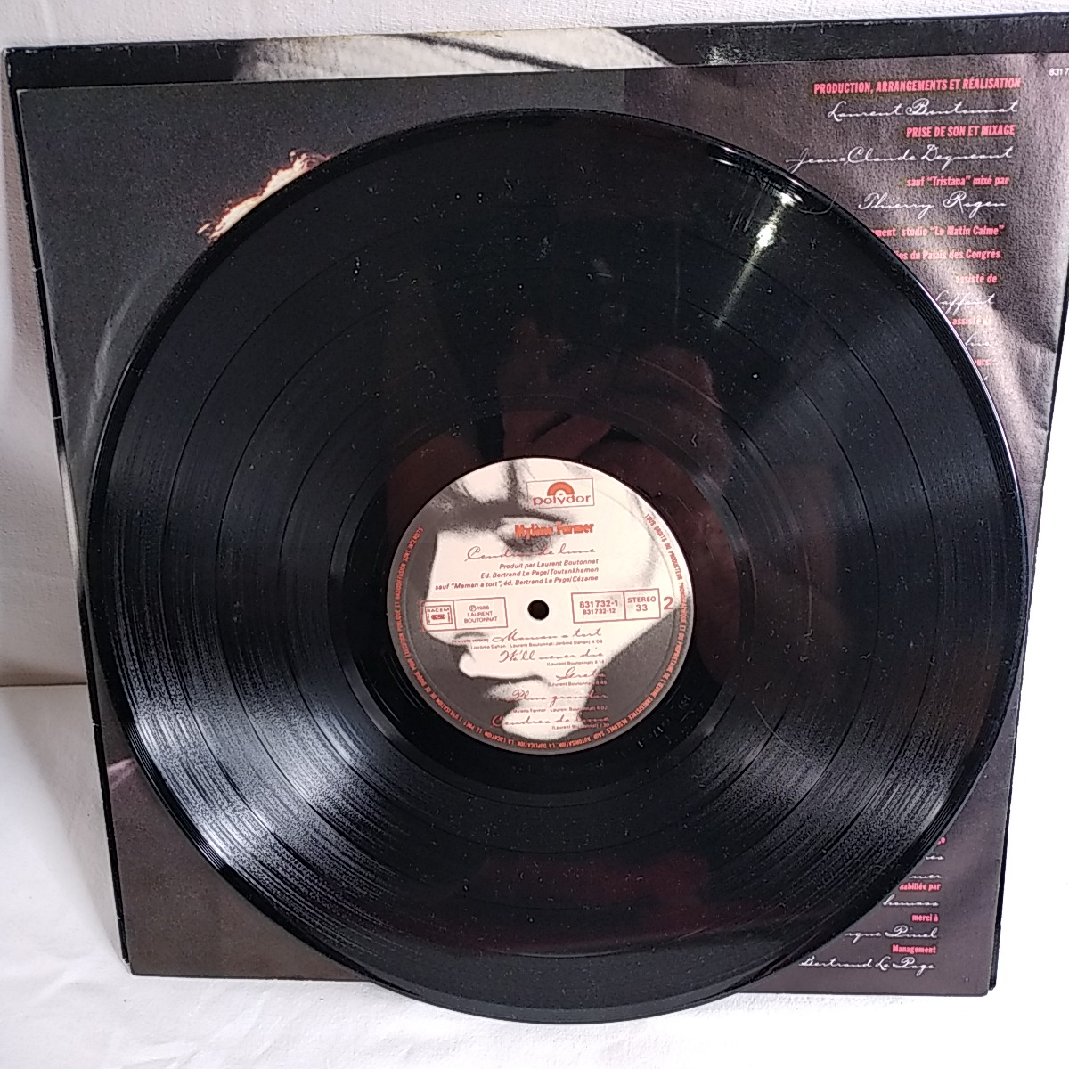Voir photo 4 de Album vinyle de Mylène Farmer "Cendres de Lune" de 1986 Album vinyle de Mylène Farmer "Cendres de Lune" de 1986 Bon état - Vue 4 -